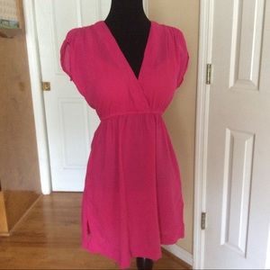 Ralph Lauren Cotton V neck Dress